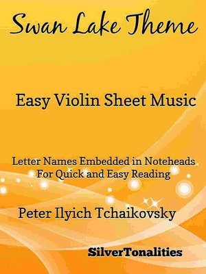 cover image of Swan Lake Theme Easy Violin Sheet Music
